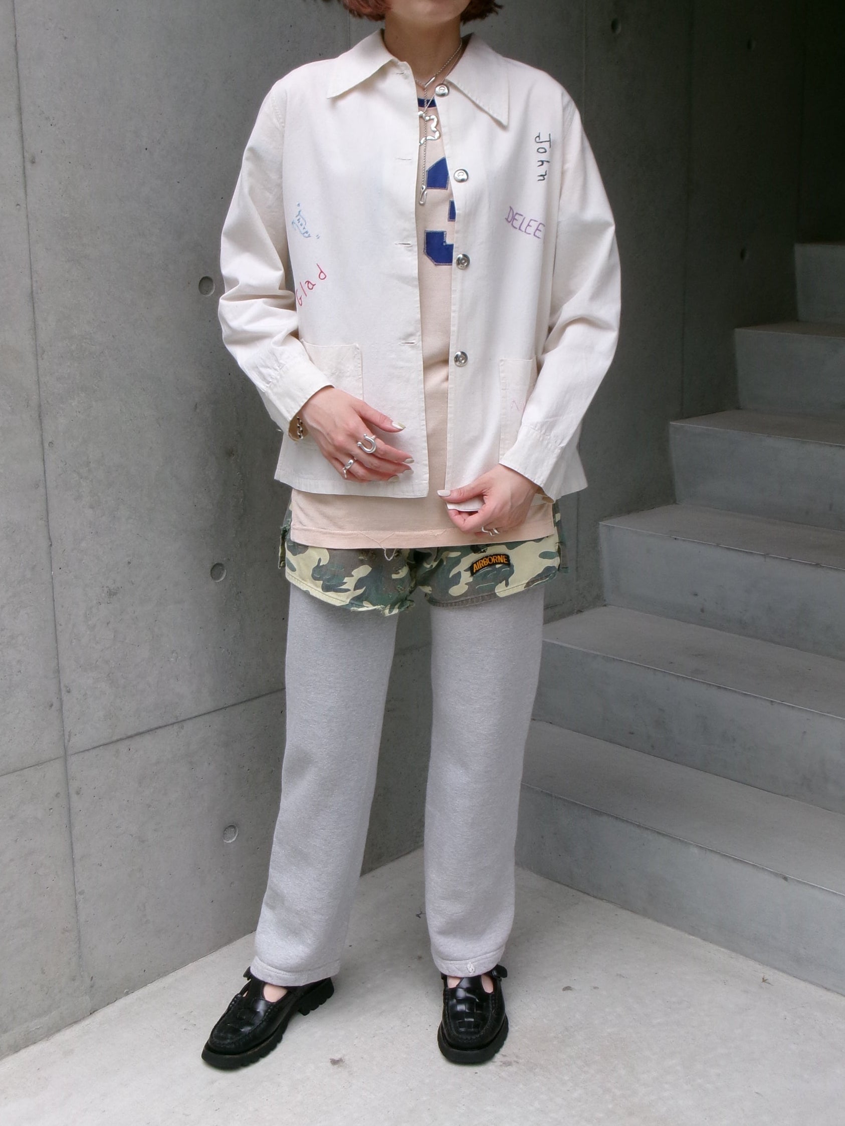 40s signature embroidery jacket　