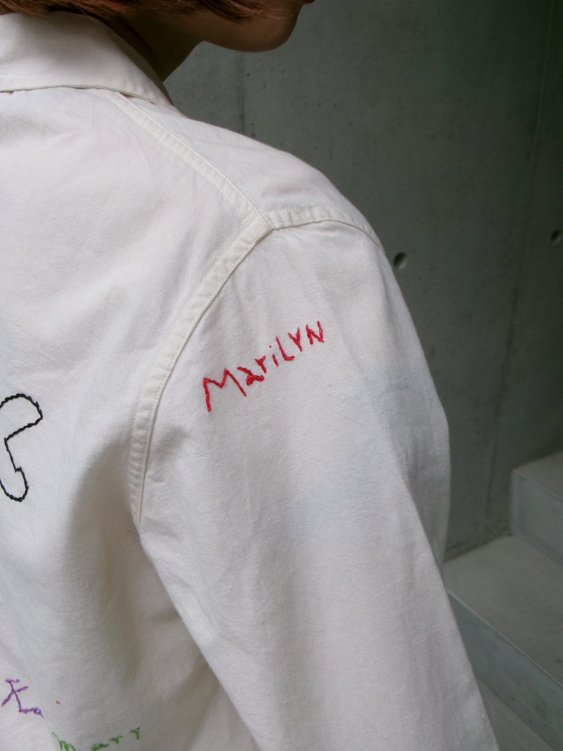 40s signature embroidery jacket　