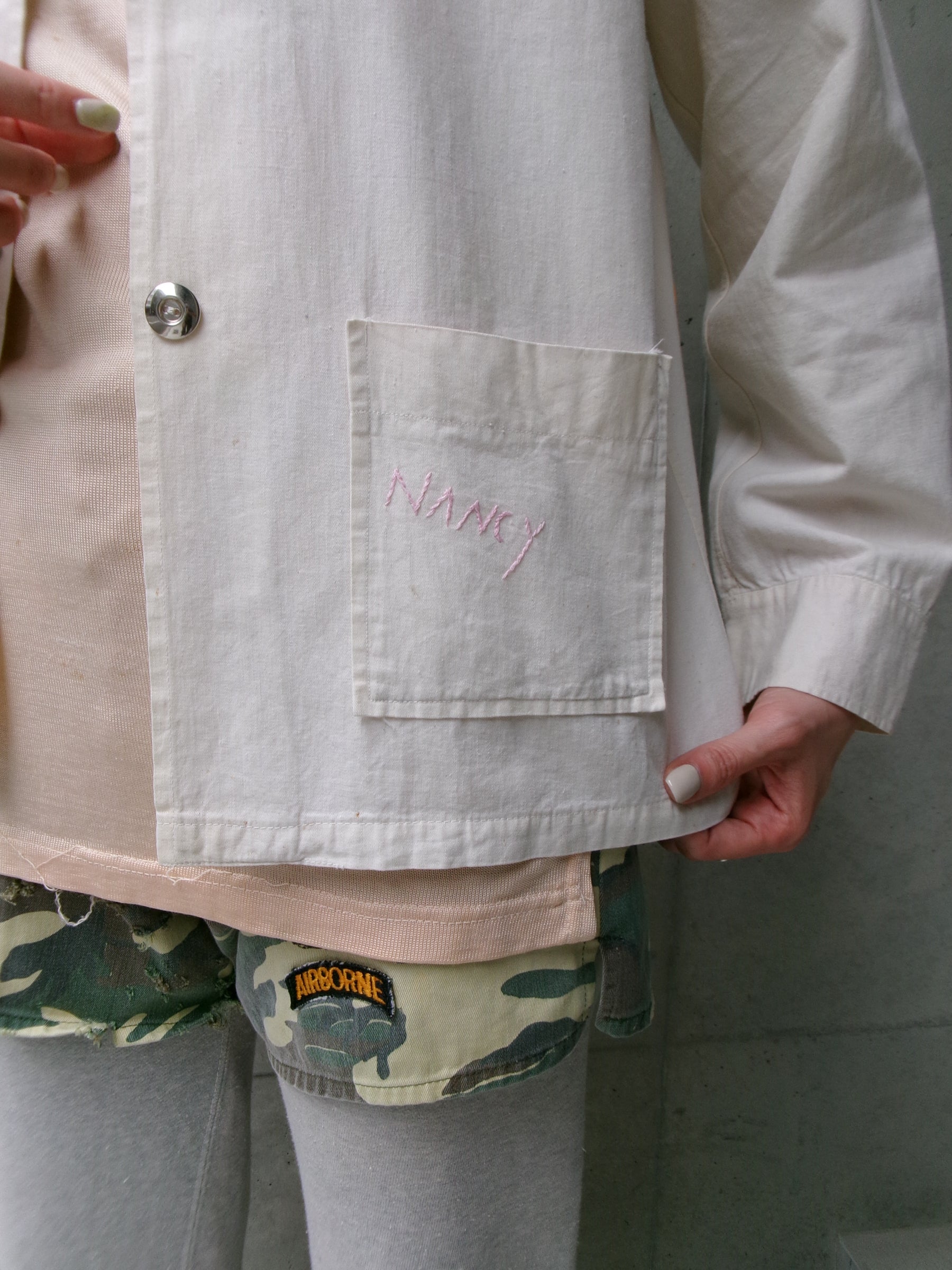 40s signature embroidery jacket　