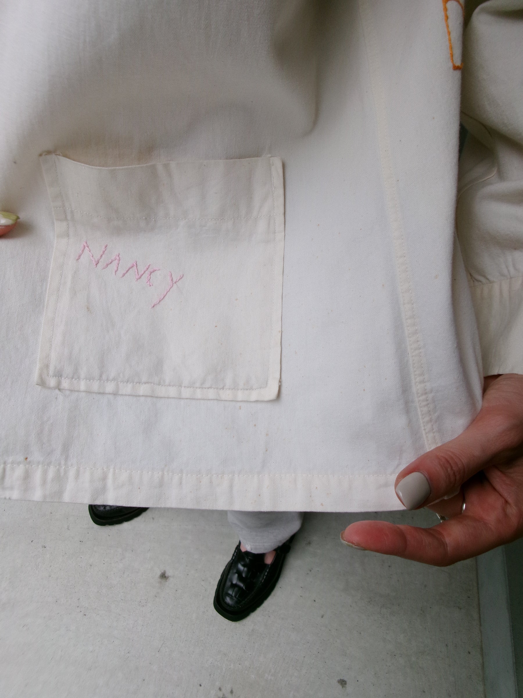 40s signature embroidery jacket　