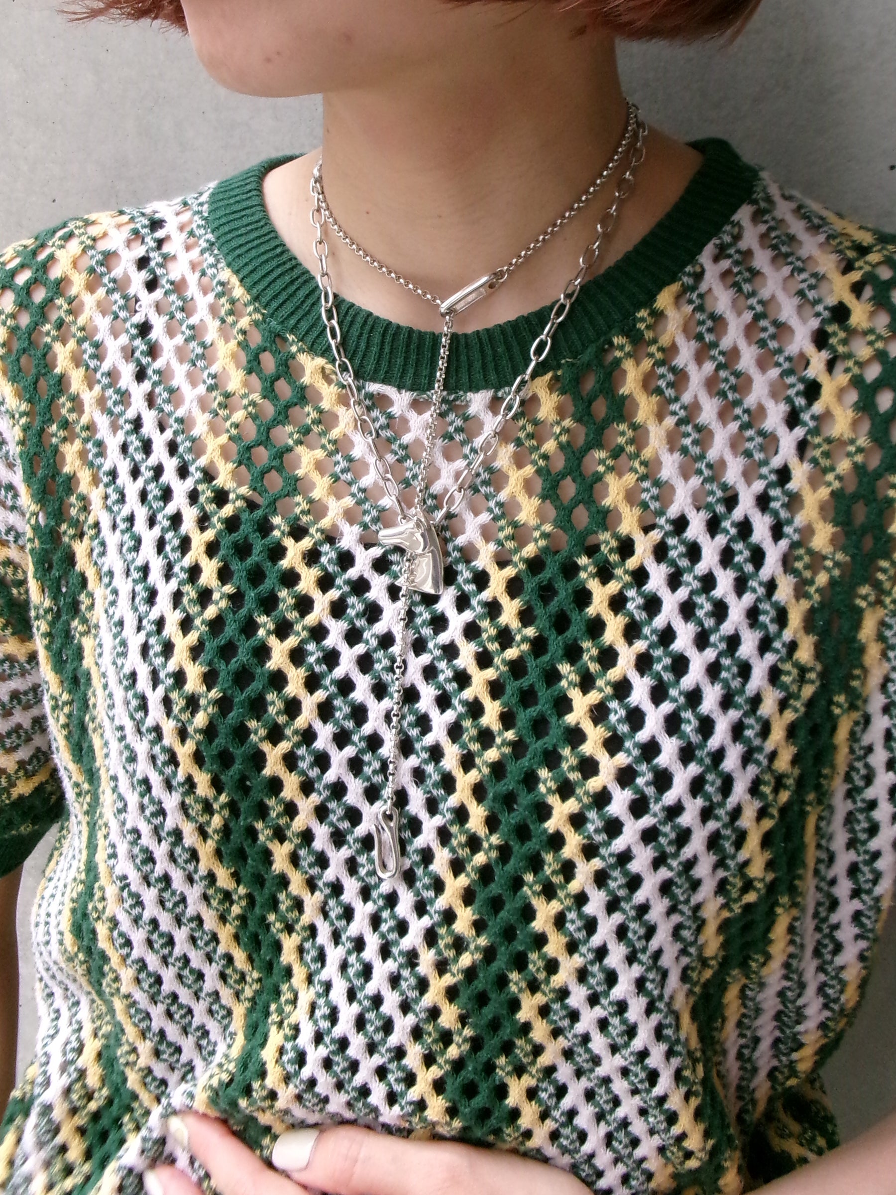 40s MIAMIAN summer  beach half sleeves knit