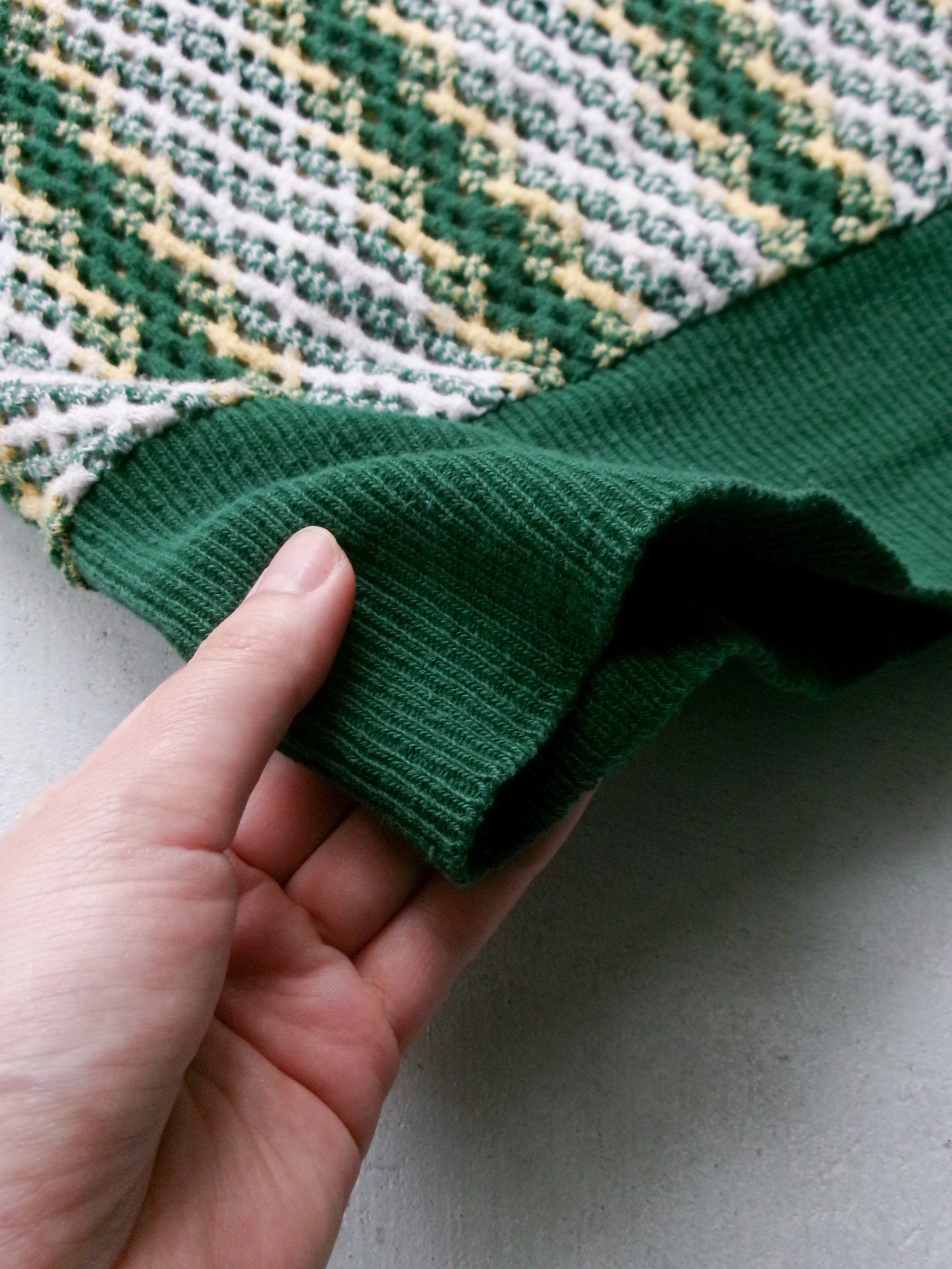 40s MIAMIAN summer  beach half sleeves knit