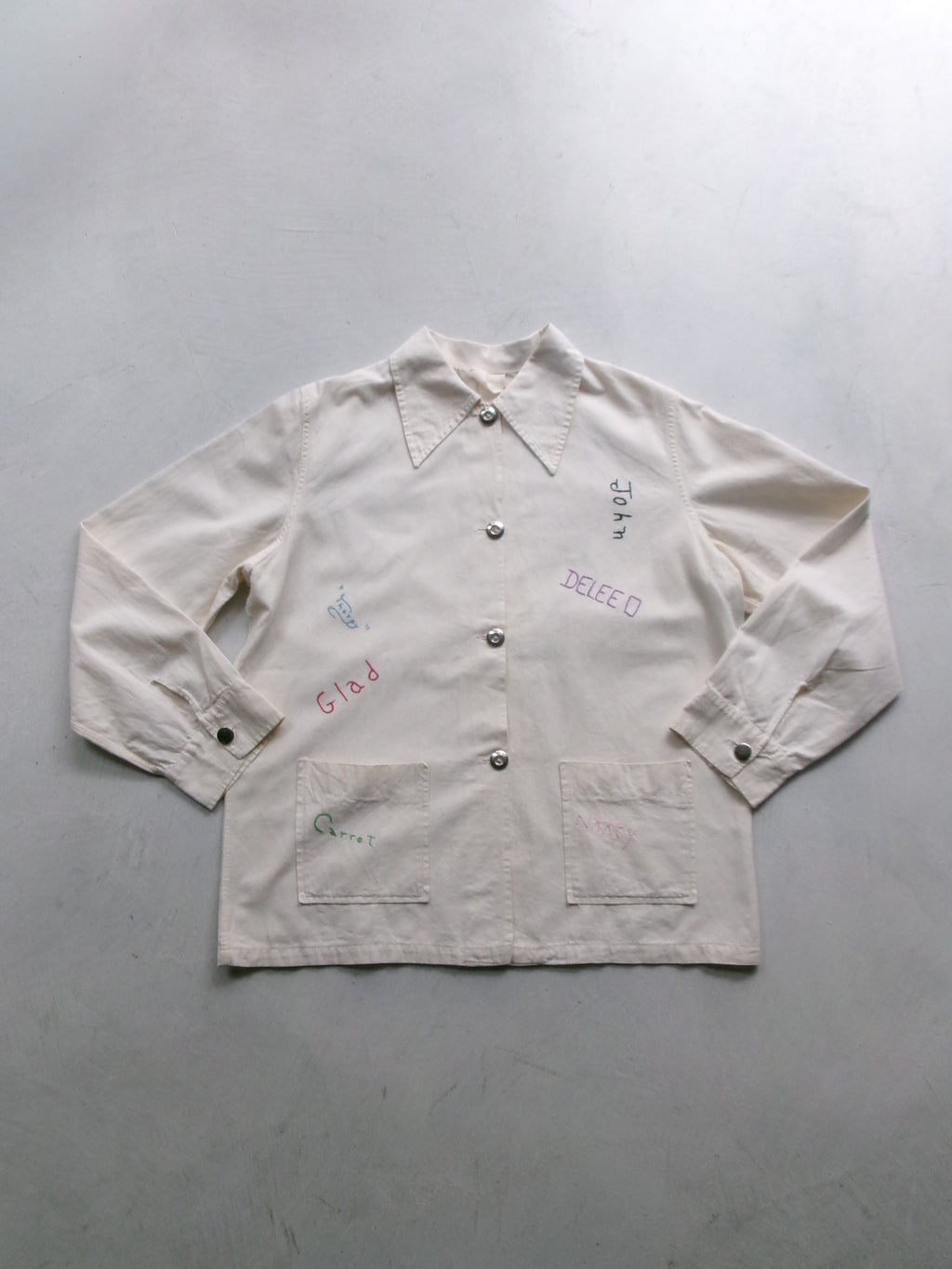 40s signature embroidery jacket　