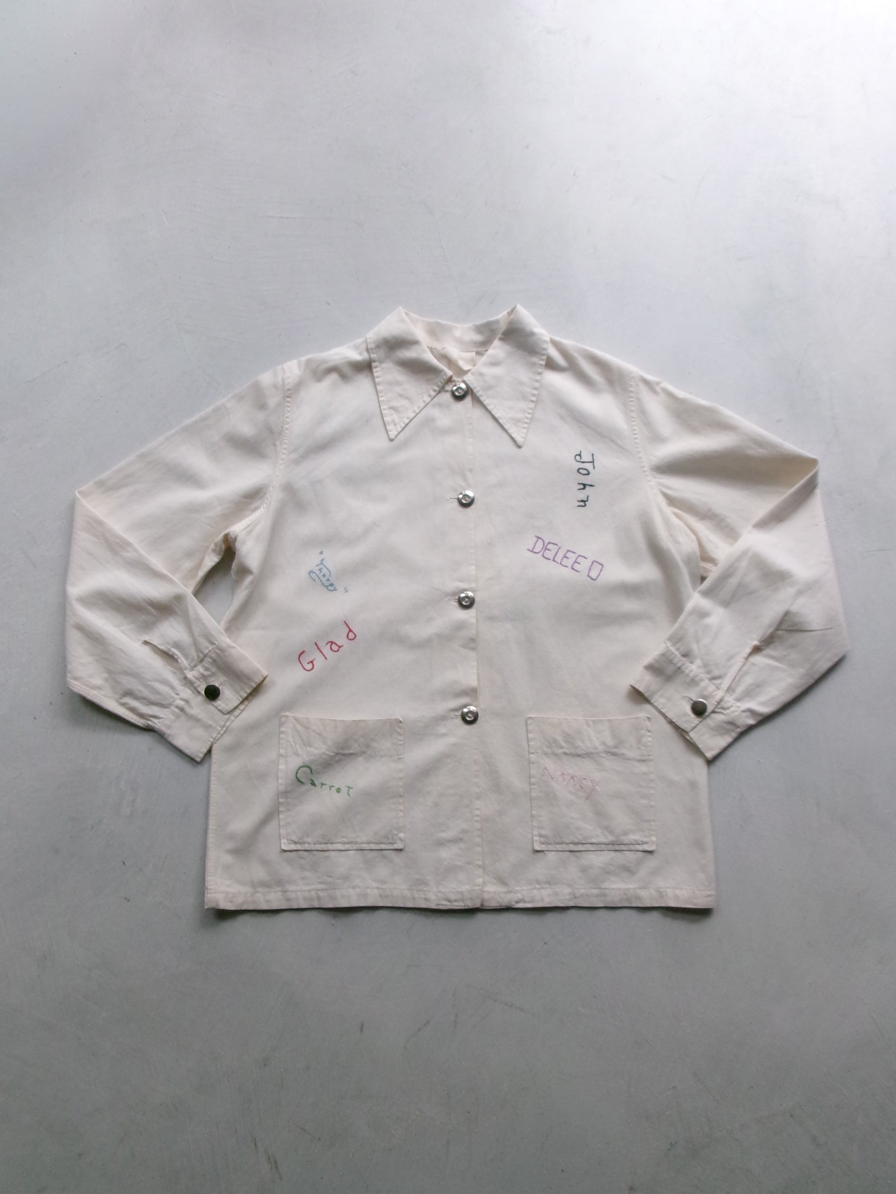 40s signature embroidery jacket　