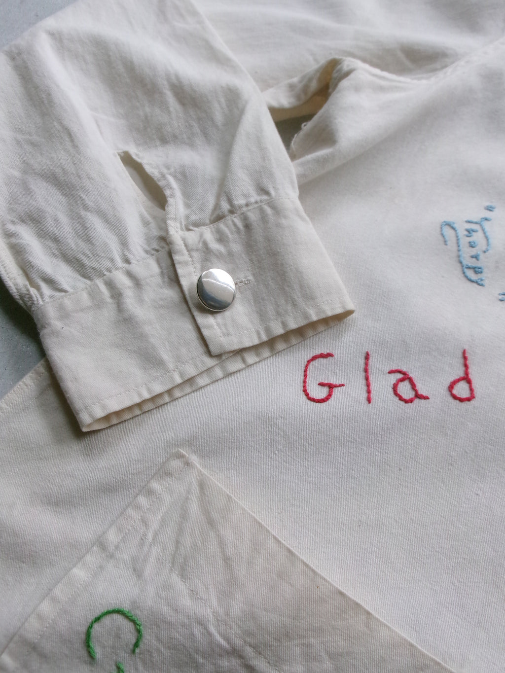 40s signature embroidery jacket　