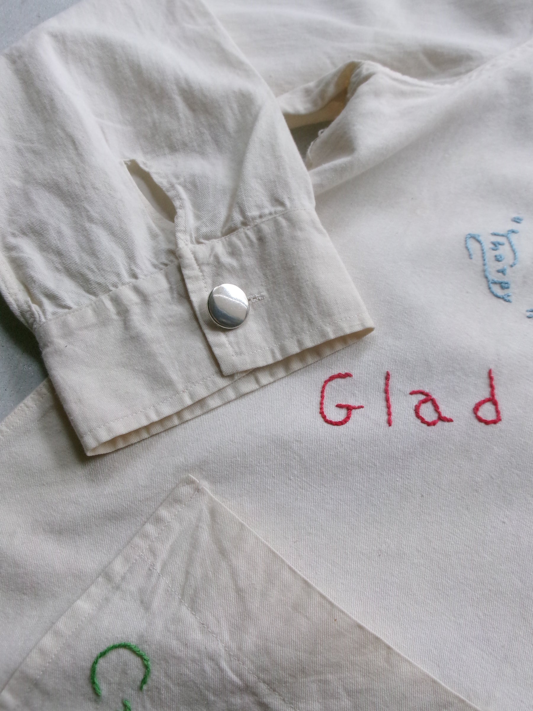 40s signature embroidery jacket　