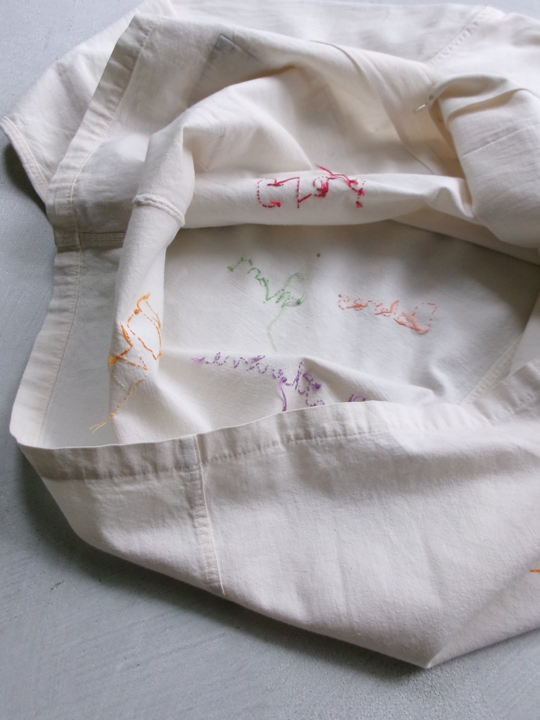 40s signature embroidery jacket　