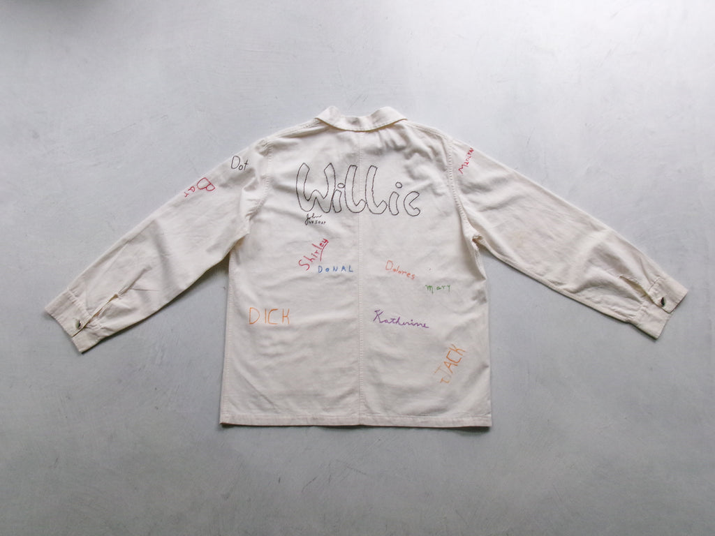 40s signature embroidery jacket　