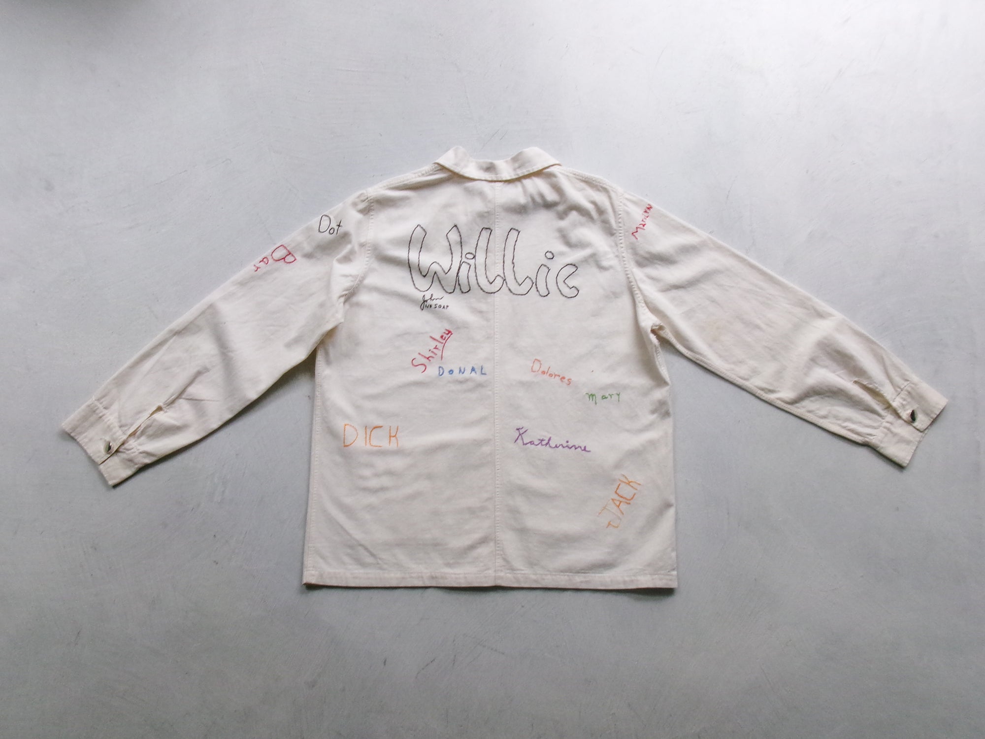 40s signature embroidery jacket　