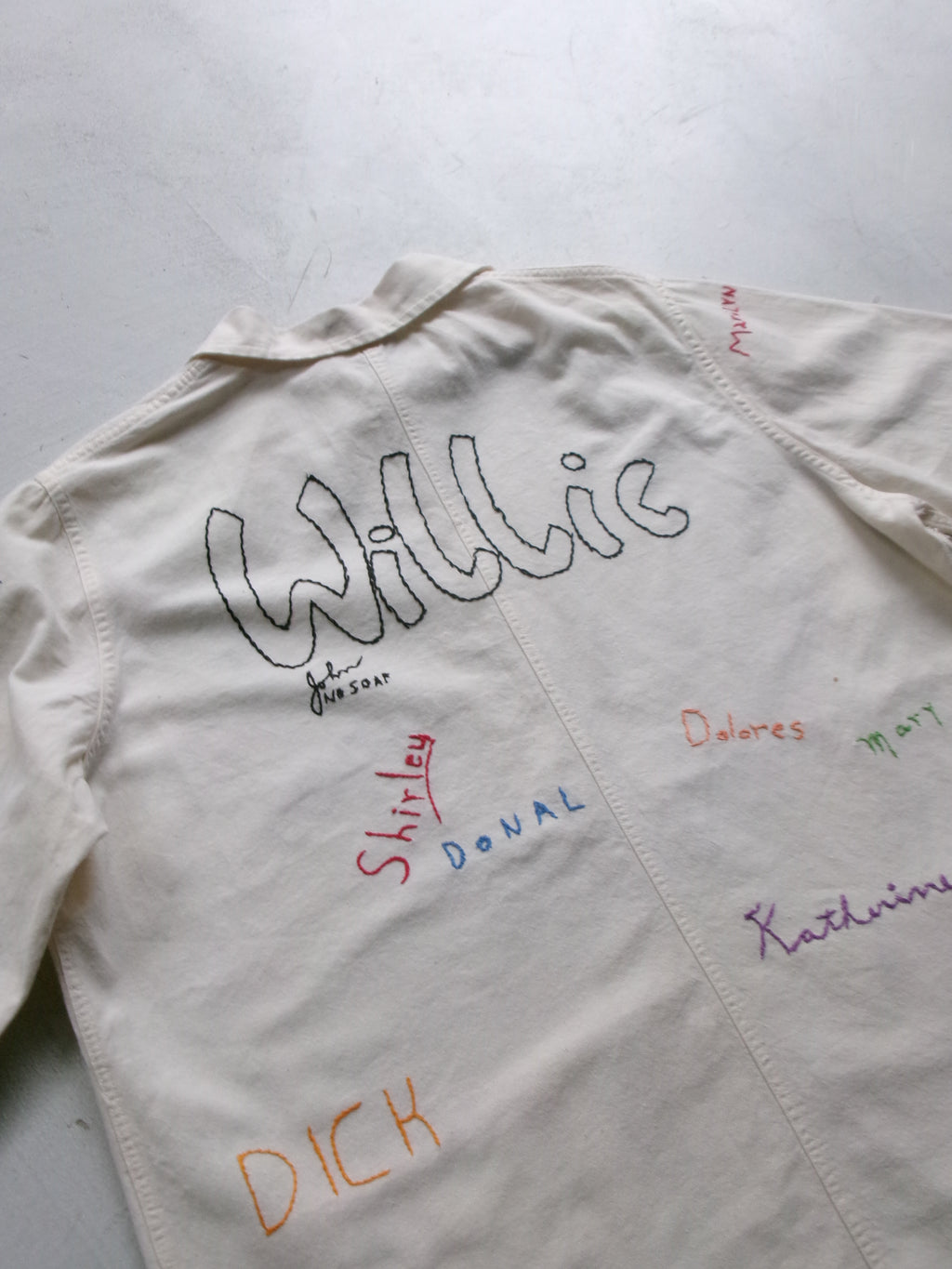 40s signature embroidery jacket　