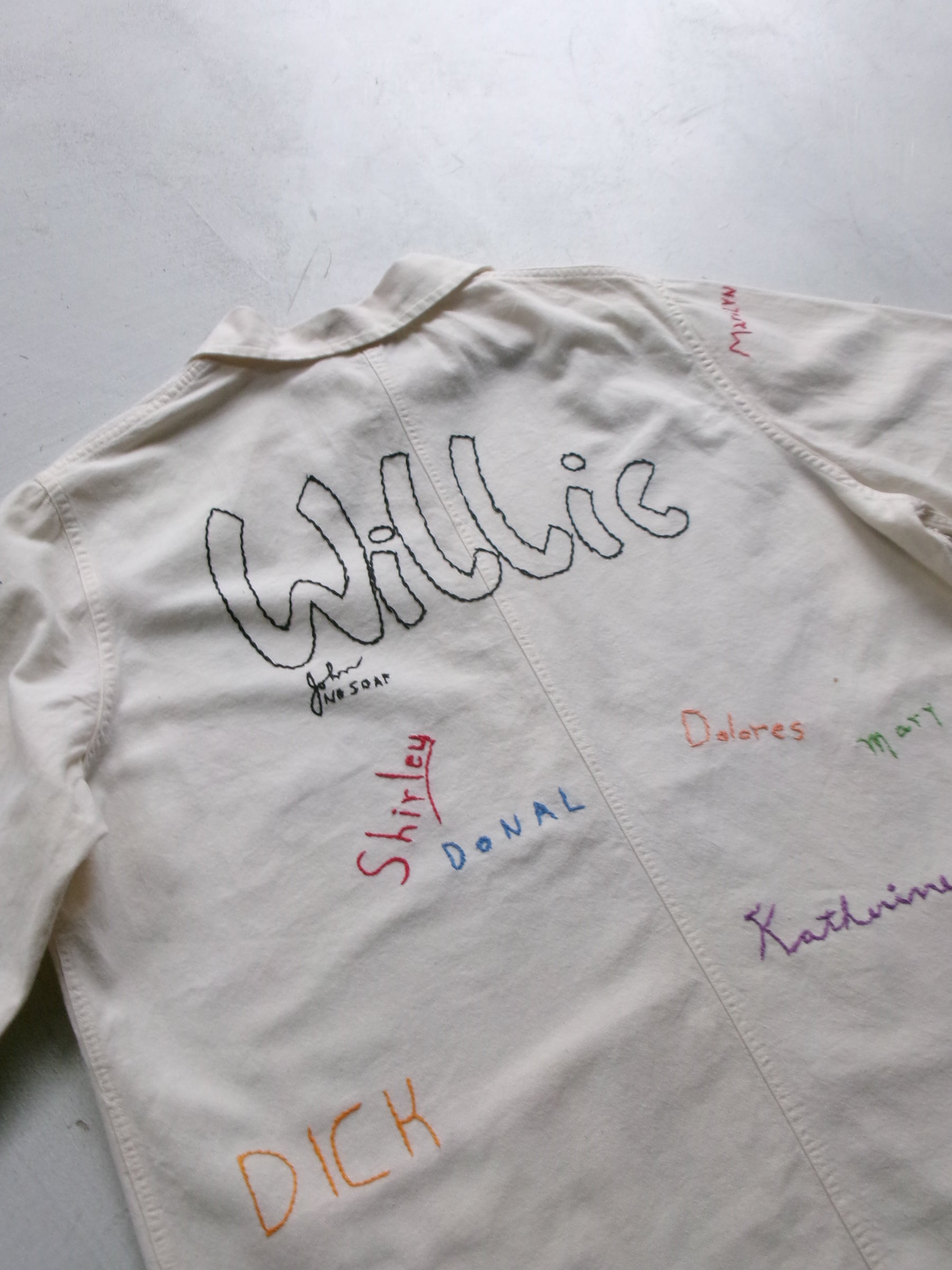 40s signature embroidery jacket　