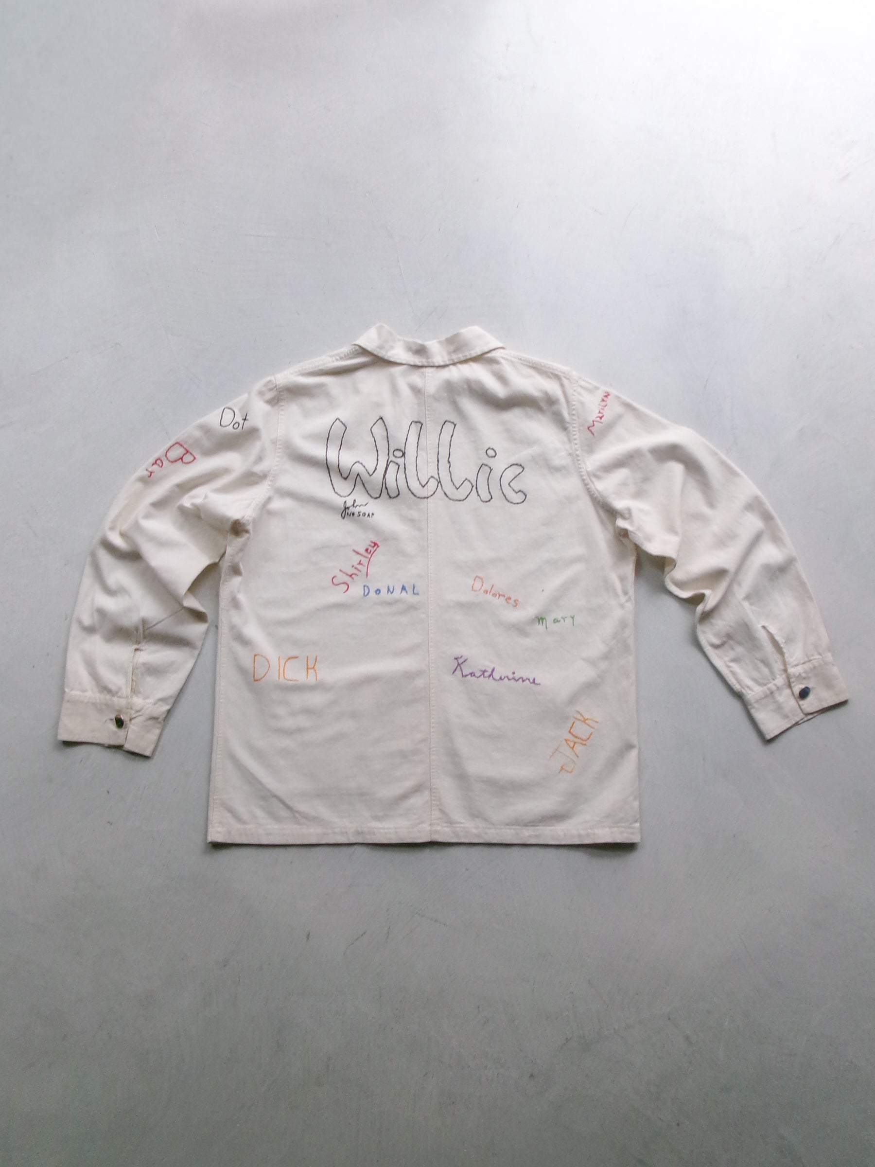 40s signature embroidery jacket　