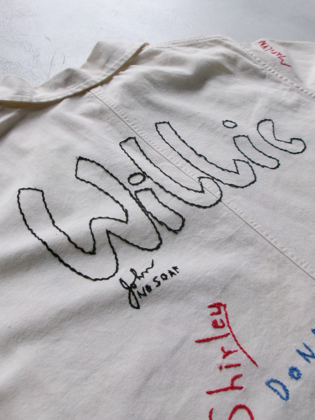 40s signature embroidery jacket　