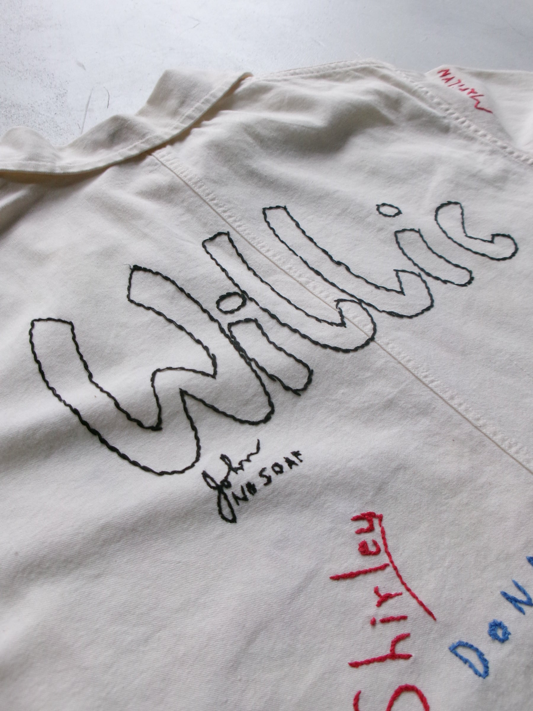 40s signature embroidery jacket　
