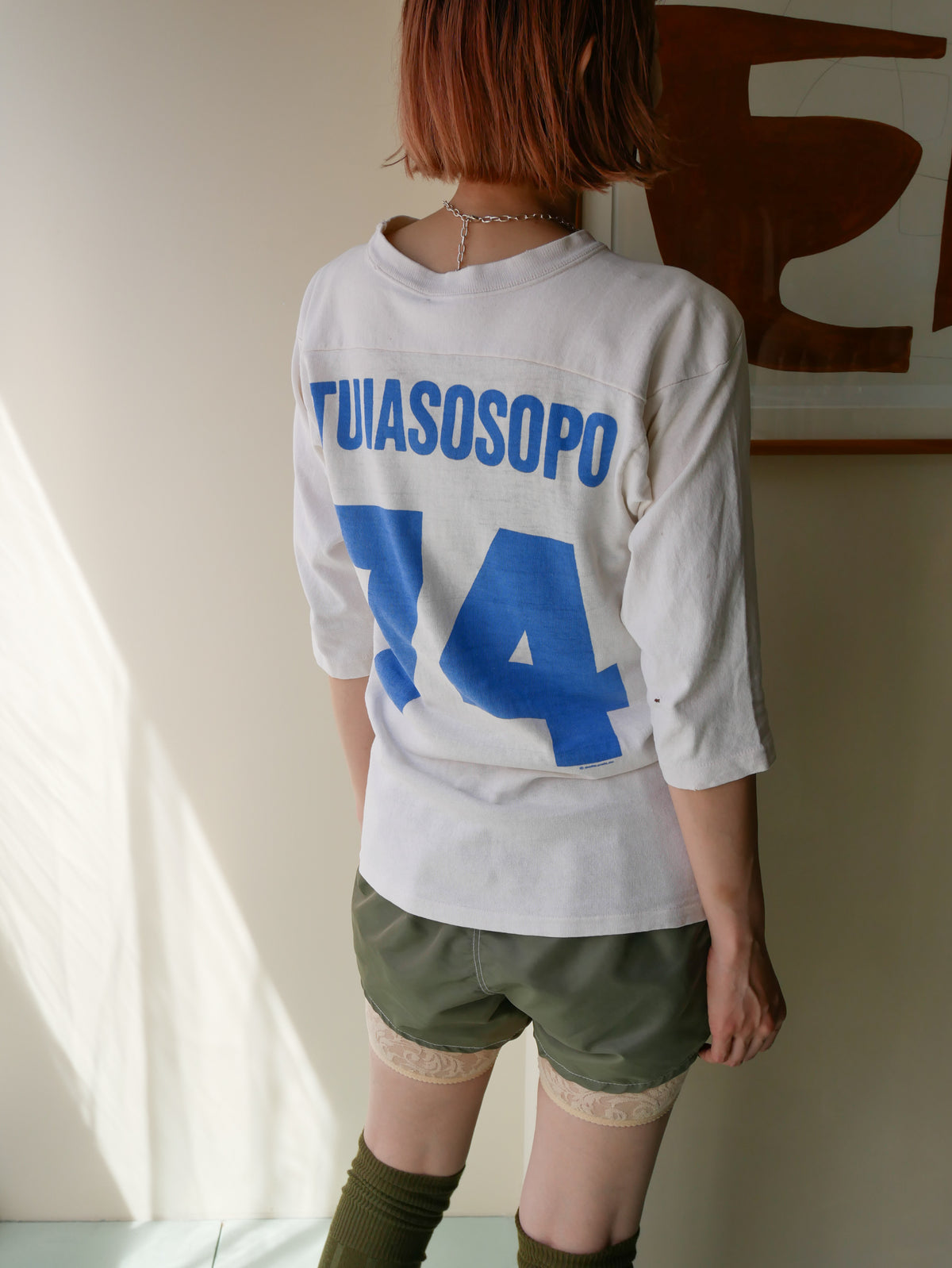 70s foot ball long sleeve shirt