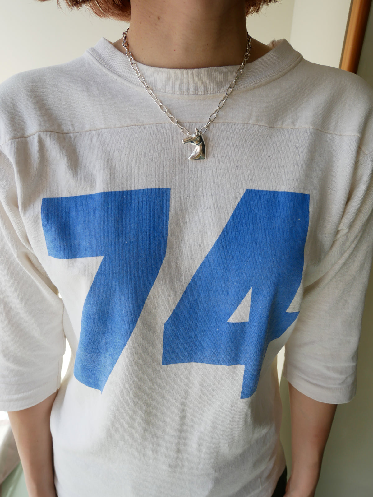 70s foot ball long sleeve shirt