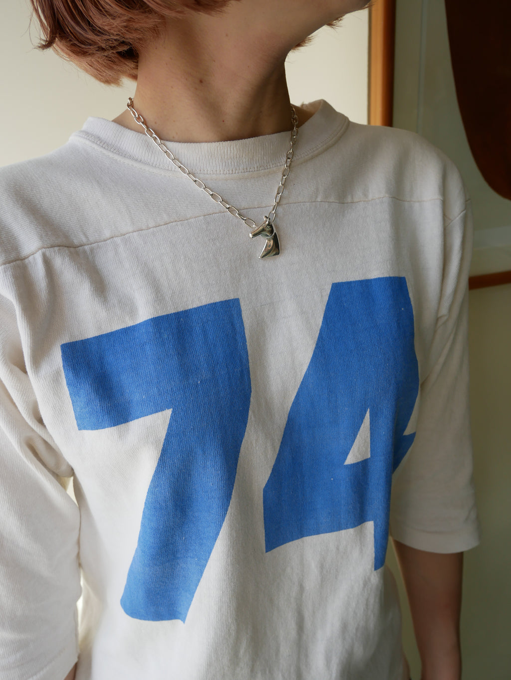 70s foot ball long sleeve shirt