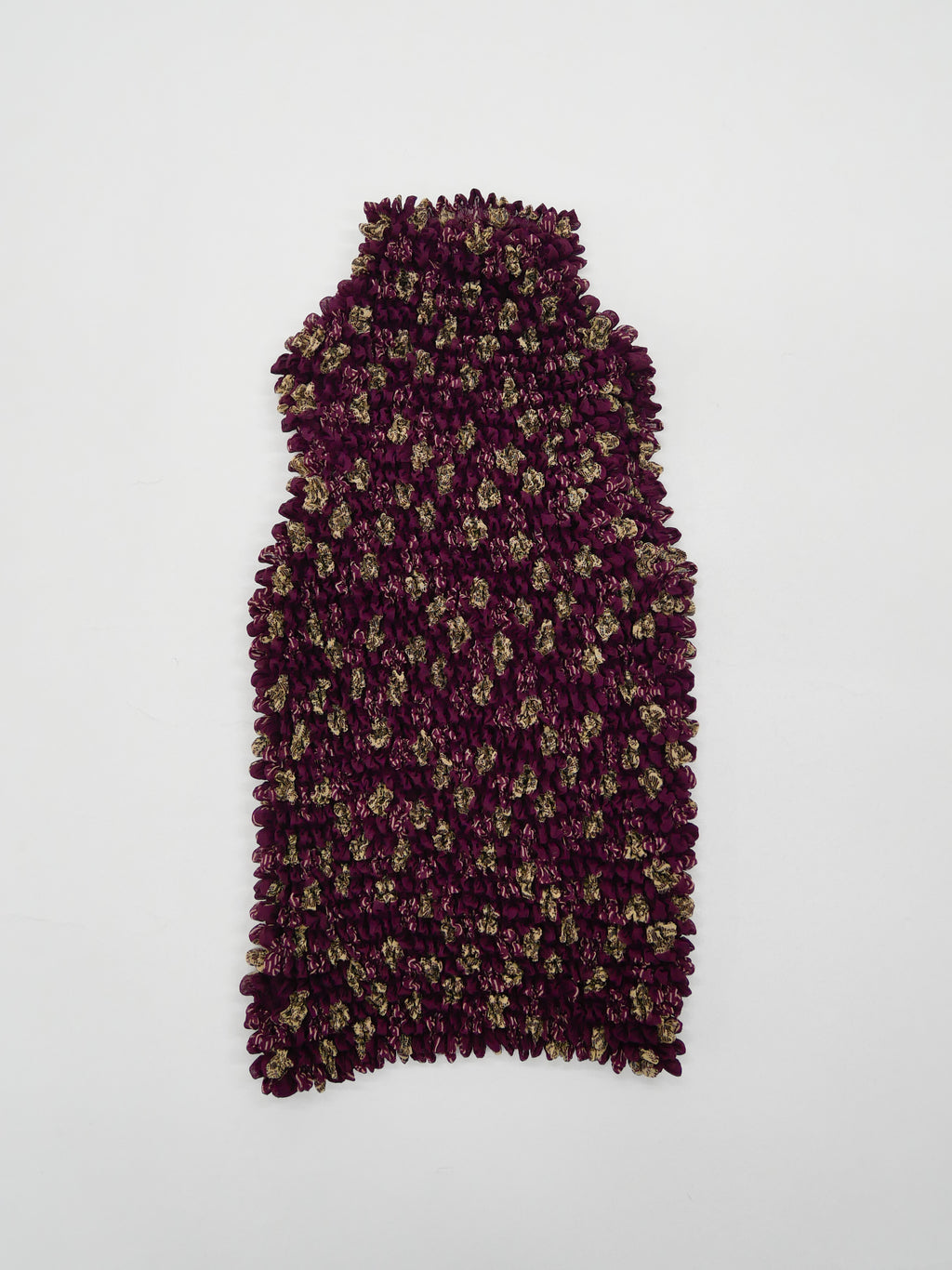 90s IMPRESSIONS designers sleeve less popcorn top