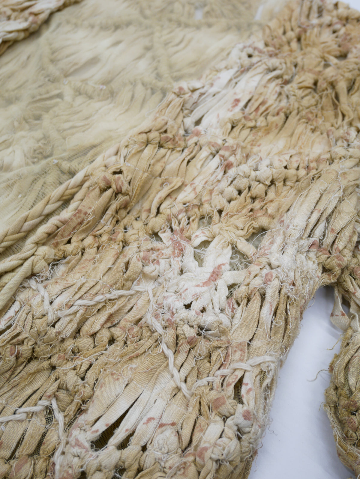80s SANDY STARKMAN BOHO 3D  fringe Jacket