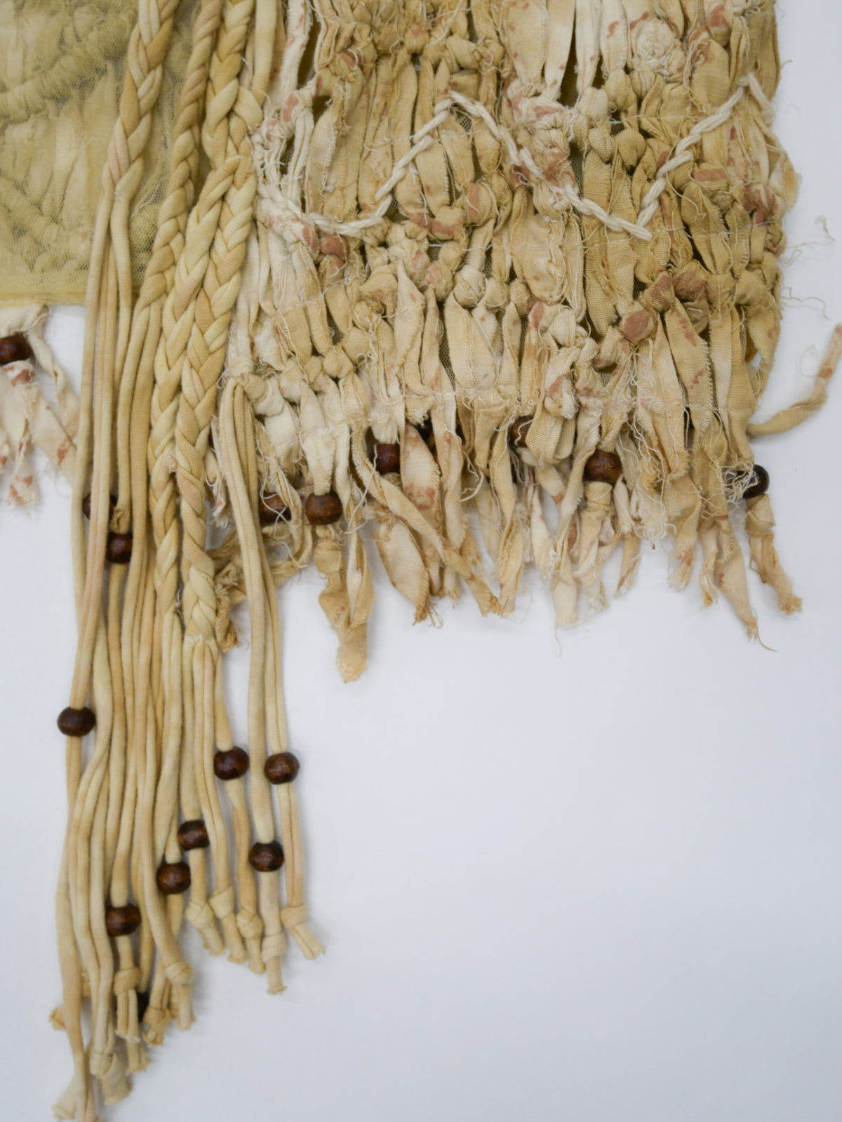 80s SANDY STARKMAN BOHO 3D  fringe Jacket