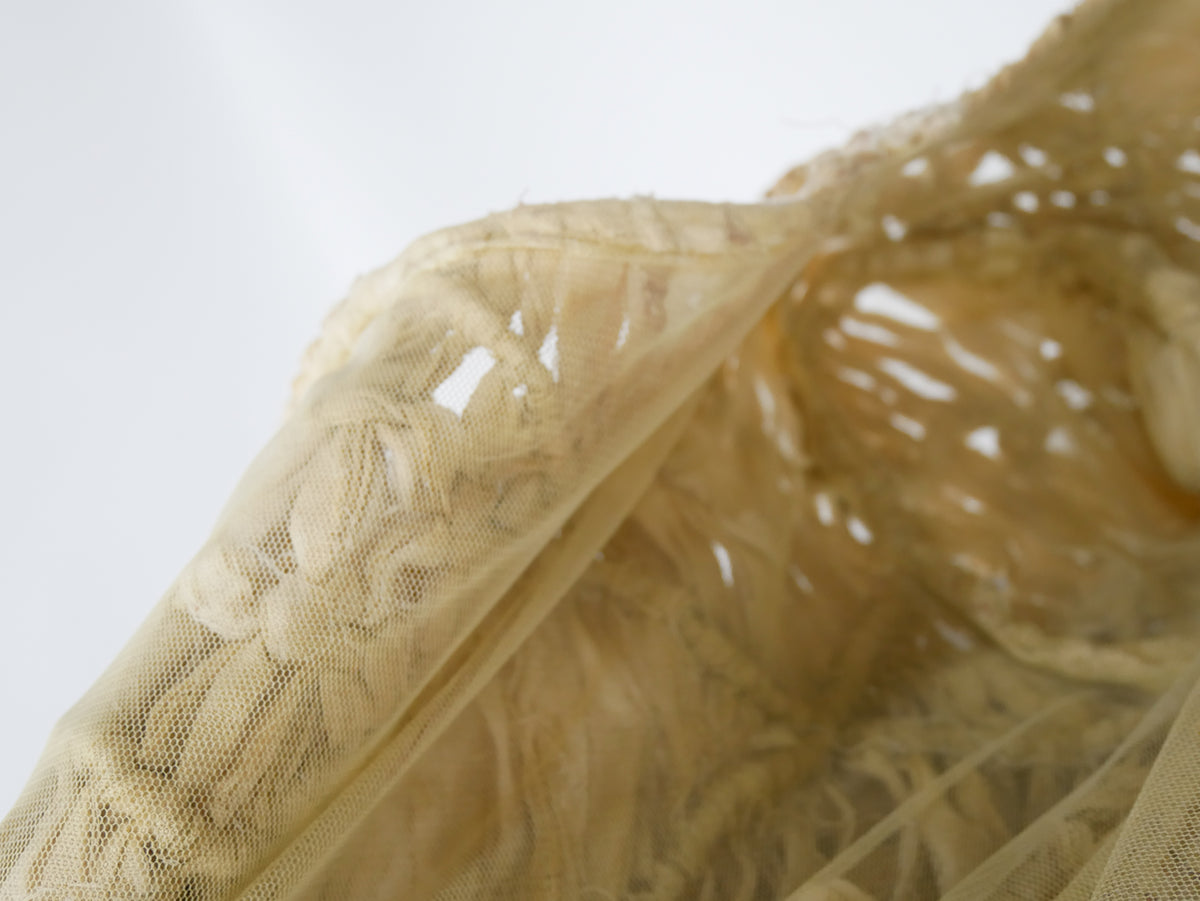 80s SANDY STARKMAN BOHO 3D  fringe Jacket